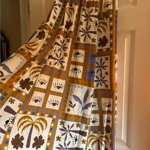 Bohemian Floral Maxi Skirt - Multicolor